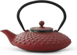 Bredemeijer - Theepot Xilin 0,8L gietijzer rood