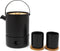 Bredemeijer - Theeset Umea Theepot 1.2L met theelichtwarmer - Mat zwart