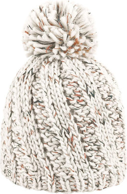 Brekka Colorful Pon - Muts - Kinderen - Maat One Size - Creme
