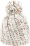 Brekka Colorful Pon - Muts - Kinderen - Maat One Size - Creme