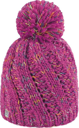 Brekka Colorful Pon - Muts - Kinderen - Maat One Size - Paars