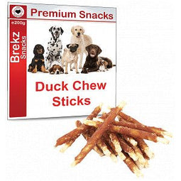 Brekz Premium - Kauwsticks Eend - 200 gram - 3 x 200 g