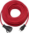 Brennenstuhl Bremaxx verlengkabel (25 m kabel, voor kortstondig gebruik buitenshuis IP44) 25 M rood