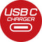 Brennenstuhl Ecolor 4-voudige stekkerdoos met 2 USB-laadpoorten (meervoudige stekkerdoos USB C met schakelaar en 1,5m kabel)