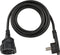 Brennenstuhl hoogwaardige kunststof verlengkabel met platte stekker Single 2m zwart