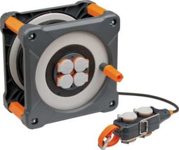 Brennenstuhl professionalLine Cube Kabelhaspel met Powerblock KC 5100 IP44 50+5m - 9211550100