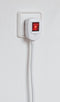 Brennenstuhl Vario Power stekkerdoos met USB-laadfunctie / mobiele stekkerdoos 5-voudig (1,4 m kabel met schakelaar en 2 USB-laadcontactdozen) wit