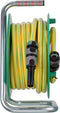 Brennenstuhl waterslanghaspel WS3220 (20m slanglengte, van speciaal kunststof, Made in Germany) groen