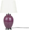 BRENTA - Tafellamp - Paars - Keramiek