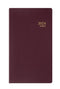 Brepols Agenda 2024 - Interplan - Seta PVC - uitneembaar ABC - 9 x 16 cm - spiraal - Bordeaux