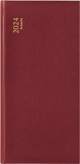 Brepols agenda Breprint Lima 6-talig, bordeaux, 2024-2025