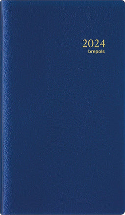 Brepols agenda Interplan Genova, blauw, 2025