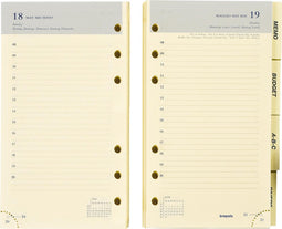 Brepols Brefax 11 vulling agendagedeelte, 2025