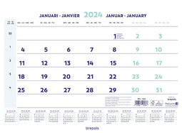 Brepols maandkalender, 2025
