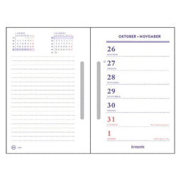 Brepols - Omlegblok 2024 brepols 7d/1p 10x15cm sleufponsing