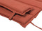 BRESCIA - Zitkussen - Rood - 180 x 60 cm - Polyester
