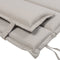 BRESCIA - Zitkussen - Taupe - 180 x 60 cm - Polyester