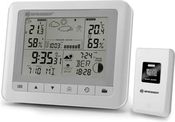 Bresser Weerstation - ClimaTrend WFS - Incl. Buitensensor - Wit