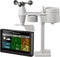 Bresser Weerstation - Met 5-in-1 Multifunctionele Buitensensor - Regen- en Windmeter - Zwart