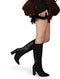 POSH by Poelman LAUREN - Hoge laarzen - Blokhak 9,5 cm - Zwart