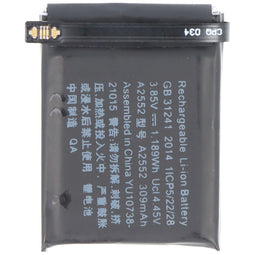 Batterij geschikt voor Apple Watch Series S7 45mm, A2474, Li-Polymer, 3.85V, 309mAh, 1.19Wh, zonder