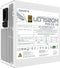 Gigabyte UD750GM PG5 V2 ICE - Voedingsbron 750 W 80 Plus Gold - Wit