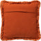 Dutch Decor BOO - Sierkussen van katoen 45x45 cm Potters Clay - oranje - Inclusief binnenkussen