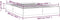 vidaXL - Bedframe - massief grenenhout - 200x200 cm - naturel