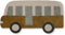 Liewood Jena Bus vloerkleed / tapijt - 105 x 56 cm