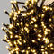 Kerstverlichting - Clusterverlichting - 576 LED's - Lengte: 4 meter - Warm wit