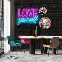 Melli Mello Brick by Brick Wallpaper Black
