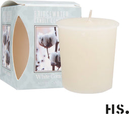 Bridgewater Geurkaarsje| Votive White Cotton