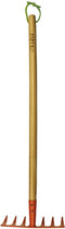 Briers Kids - Hark - Houten steel - 61, 5 cm - Oranje - Kinderhark