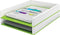 Brievenbak Leitz WOW A4 wit/groen | 4 stuks