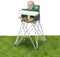BRIGHT STARTS Pop 'N Dine opvouwbare kinderstoel, met draagtas, bekerhouder, tablet, afneembare en wasbare hoes