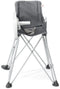 BRIGHT STARTS Pop 'N Dine opvouwbare kinderstoel, met draagtas, bekerhouder, tablet, afneembare en wasbare hoes