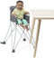 BRIGHT STARTS Pop 'N Dine opvouwbare kinderstoel, met draagtas, bekerhouder, tablet, afneembare en wasbare hoes
