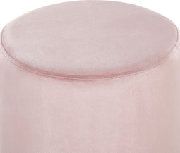 BRIGITTE - Poef - Roze - 36 cm - Fluweel
