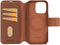 Decoded - Leather Detachable Wallet - iPhone 16 Pro - MagSafe Compatibel - Zwart