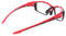 Bril Eassun Pro RX Montura 581 rood / mat zwart
