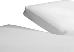 Briljant Splittopper Molton Matrasbeschermer Hoeslaken Katoen - 160x220cm - Molton Split Enkel - Single Split