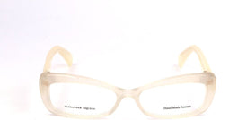 Brillenframe Dames Alexander McQueen AMQ-4203-K6V Beige Geel
