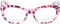 Brillenframe Dames Emporio Armani EA9864-GP9 Paars