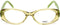 Brillenframe Dames Fendi FENDI-907-318 Groen