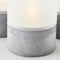 Brilliant Bougie Batterij - Tafellamp - LED - Flickering Candle Light Set - Grijs/Wit - IP44