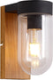 Brilliant CABAR - Buiten wandlamp - Zwart