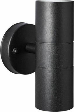 Brilliant Jandy - Buitenlamp- Up & Down- GU10 max 2x18W - IP44 - Zwart