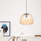 Brilliant Kaizen - Hanglamp - Glas - 1xE27 Max 40W - Amber/zwart