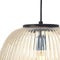 Brilliant Kaizen - Hanglamp - Glas - 1xE27 Max 40W - Amber/zwart