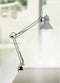 BRILLIANT lamp, Hobby bureauklemlamp titan, metaal, 1x A60, E27, 40W, normale lampen (niet meegeleverd), A++